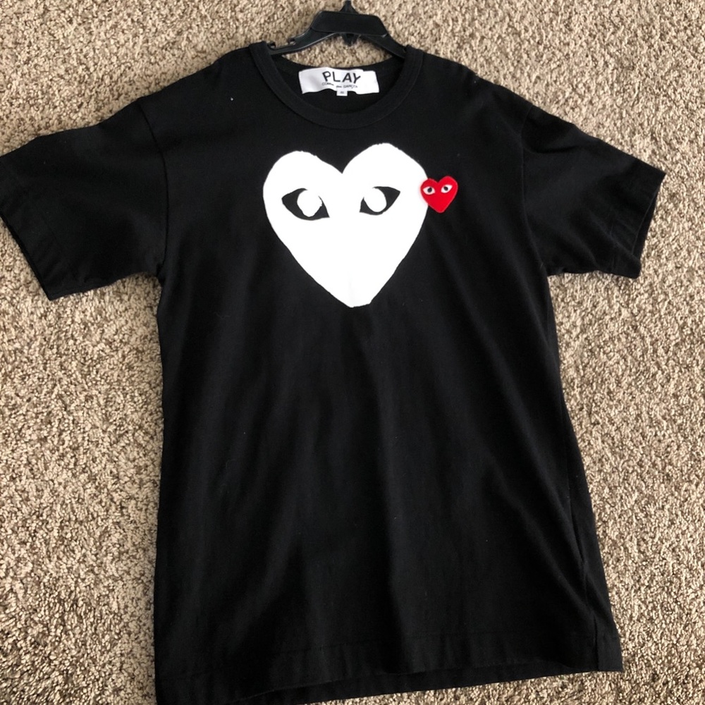 two comme de garçon tees for 130